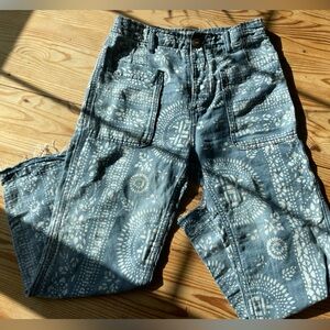 Free People Island Vibes Trouser linen cotton blend 26